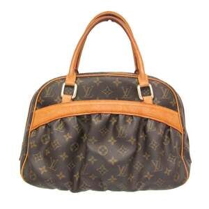 LOUIS VUITTON Brown Monogram Boston Bag